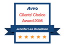 Avvo Clients Choice Award Logo
